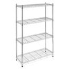 Whitmor Supreme 4 Tier Shelving Chrome 6060-322